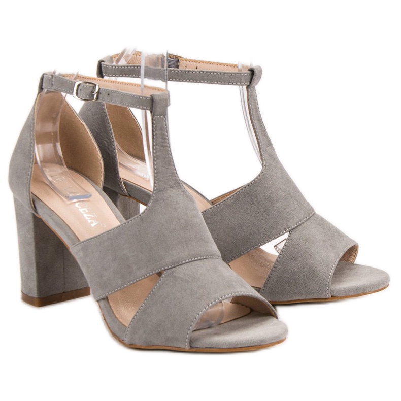 Vinceza Harmaat sandaalit 2