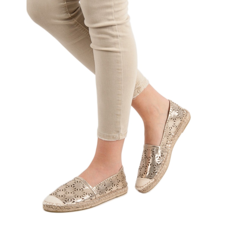 Cm Paris Tekstiiliset espadrillit keltainen 1