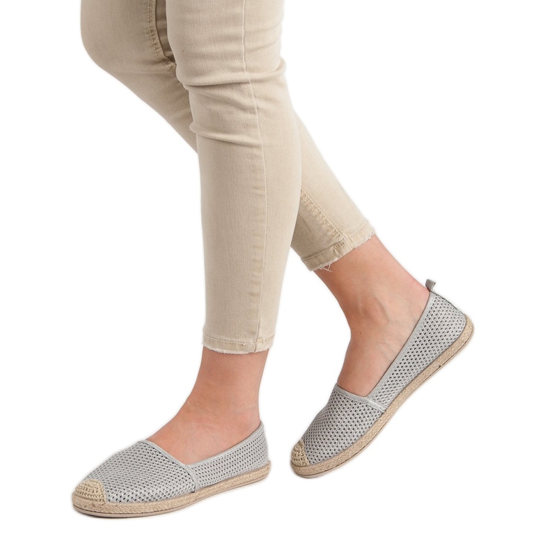 Seastar Harmaat tekstiiliset espadrillit 2