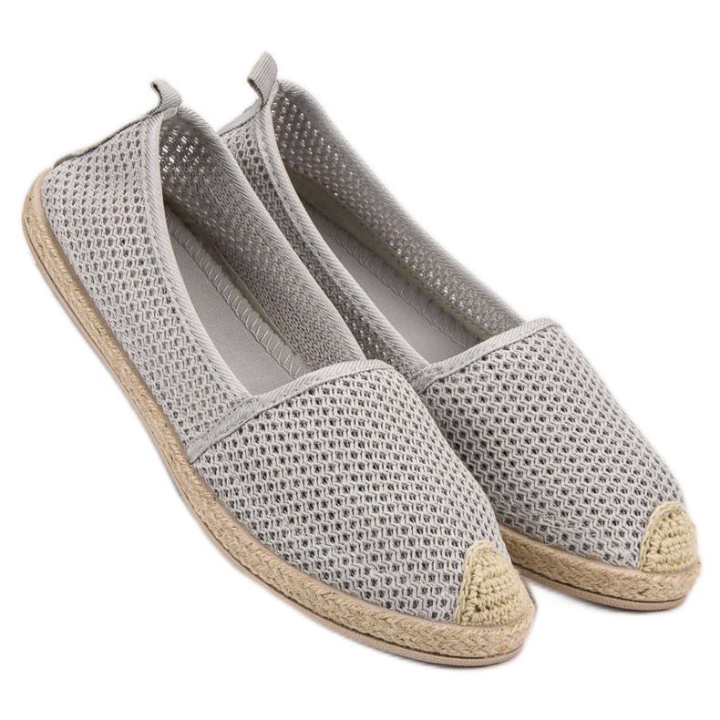 Seastar Harmaat tekstiiliset espadrillit 1