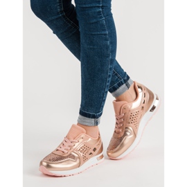 Urheilujalkineet paljeteilla vaaleanpunainen 1