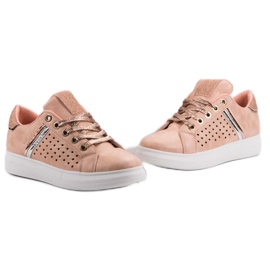 Muodikkaat urheilukengät vaaleanpunainen 1