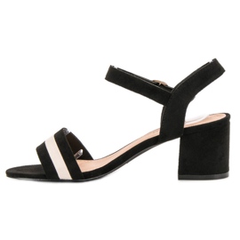 Queen Vivi Muodikkaat korkokengät sandaalit musta 1