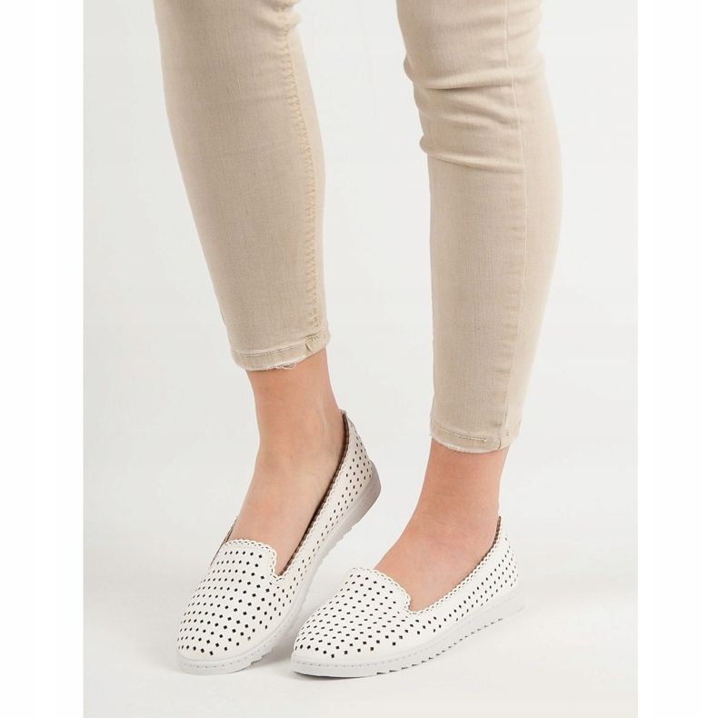 SHELOVET Avoimet herrat valkoinen 2