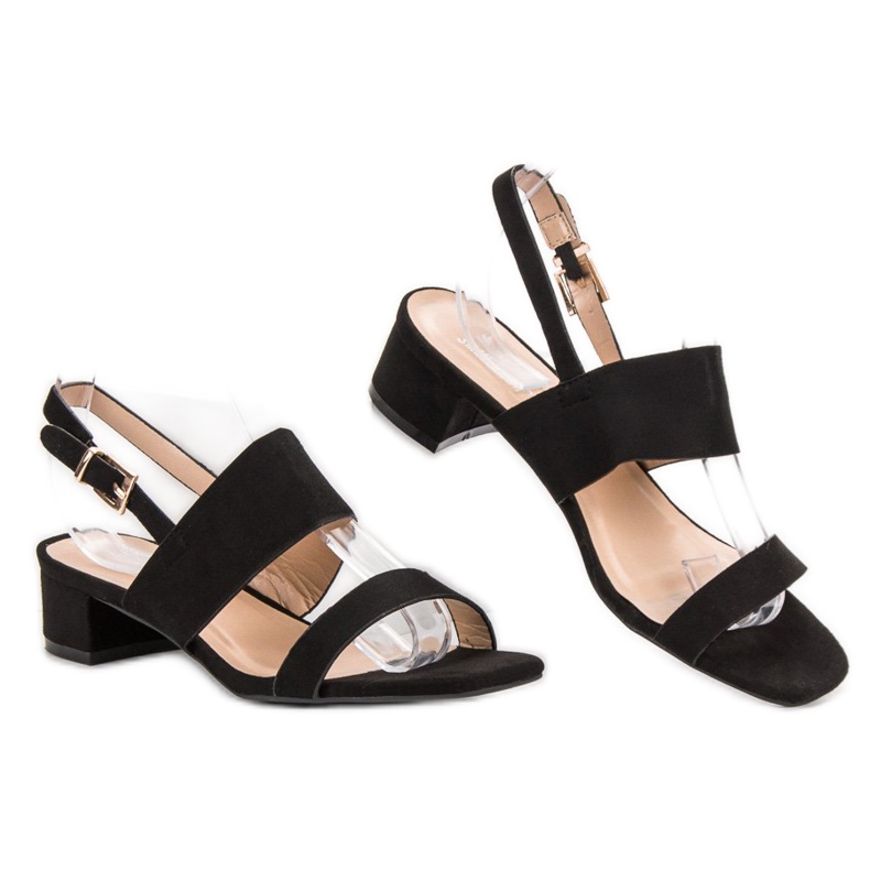 Small Swan Mukavat korkokengät sandaalit musta 2