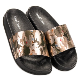 SHELOVET Moro -tossut keltainen 2