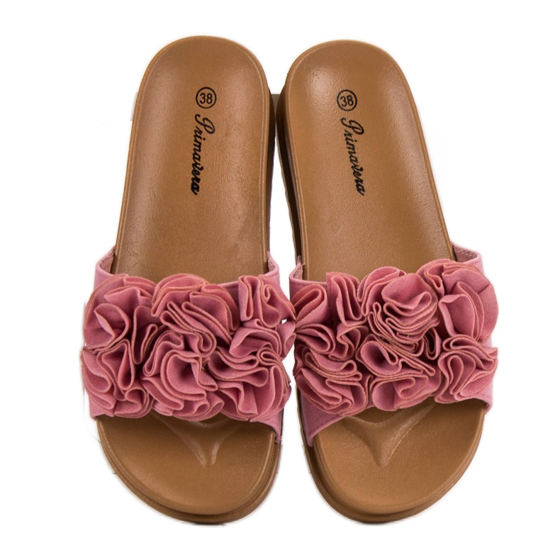 Primavera Vaaleanpunaiset tossut vaaleanpunainen 1