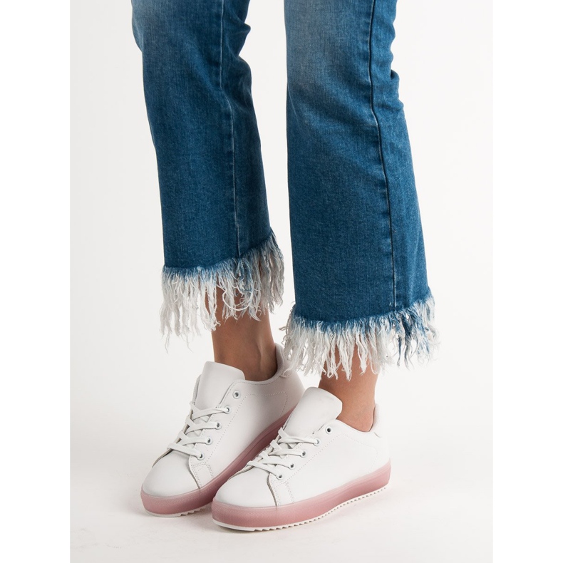 SHELOVET Mukavat urheilukengät valkoinen 2