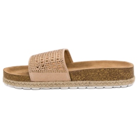 Seastar Beige tossut zirkonilla 1