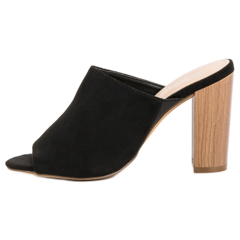 Kayla Sisäänrakennetut korkokengät musta 1