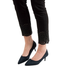 Nio Nio Musta mokkanahka pumput 1