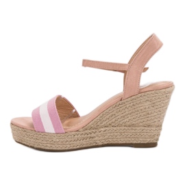 Primavera Rento Wedge sandaalit vaaleanpunainen 2
