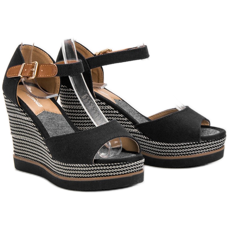 Primavera Wedge sandaalit musta 1
