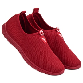 SHELOVET Punainen Slip-On lenkkarit 2 SHELOVET Punainen Slip-On lenkkarit 2