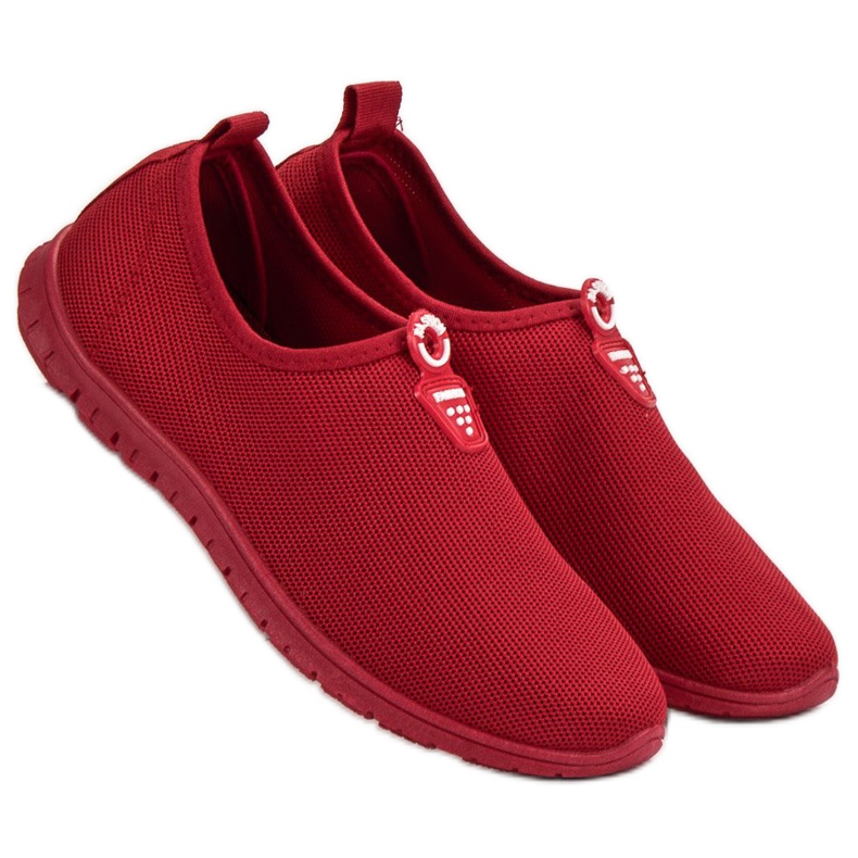 SHELOVET Punainen Slip-On lenkkarit 2