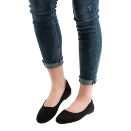 Evento Musta mokkanahka ballerinat 1