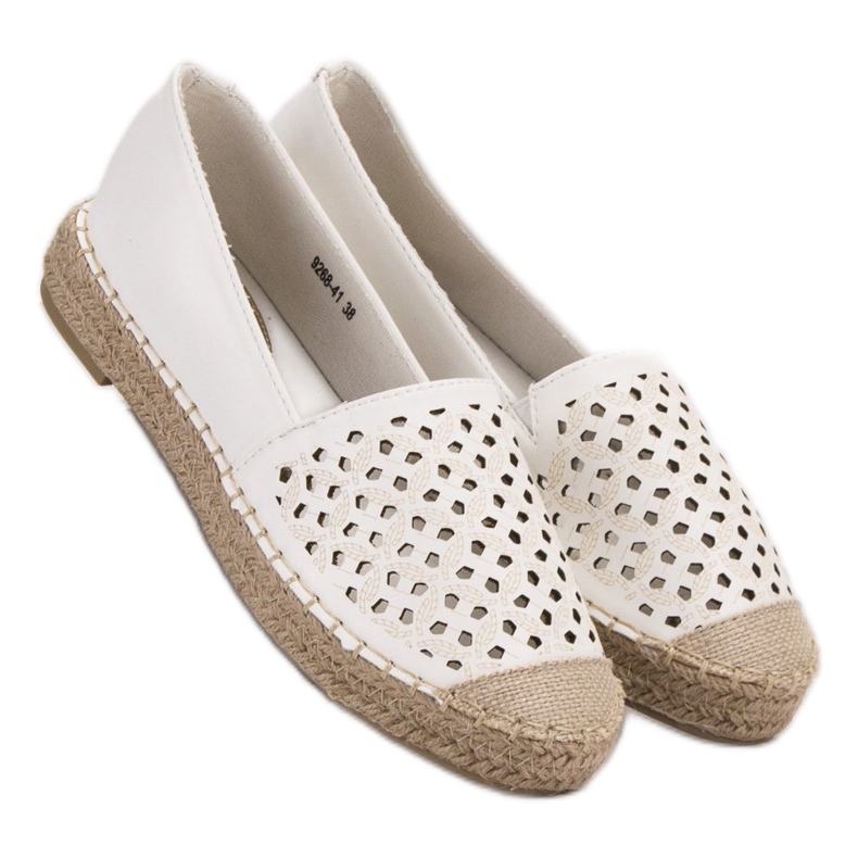 VICES Suede Espadrilles valkoinen 2