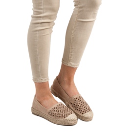 VICES Suede Espadrilles ruskea 2