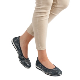 Filippo Nahka balerinat sininen 1