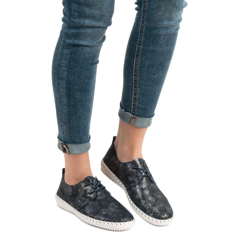 Filippo Sidotut nahkakengät sininen monivärinen 1