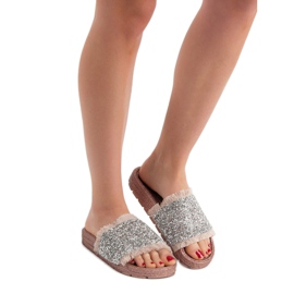 Mukavat VICES -tossut vaaleanpunainen 2 Mukavat VICES -tossut vaaleanpunainen 2