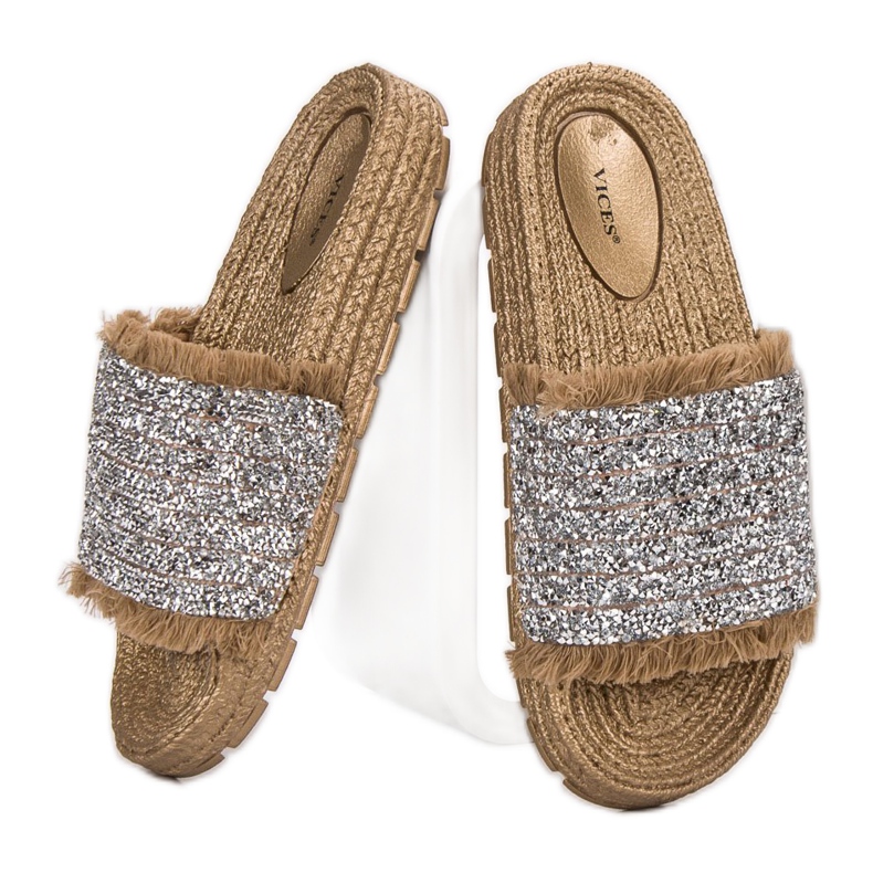 Mukavat VICES -tossut keltainen 2