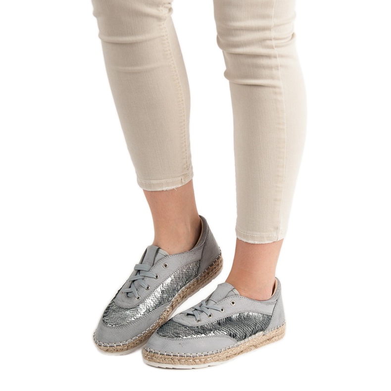 Kengät paljeteilla VICES harmaa 2