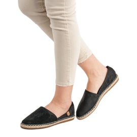 VICES Suede Espadrilles musta 2