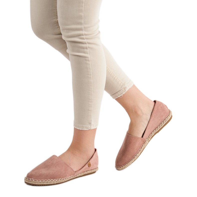 VICES Suede Espadrilles vaaleanpunainen 1