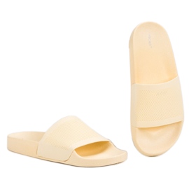 Keltaiset VICES -tossut keltainen 2