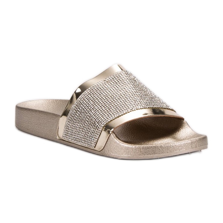 VICES -tossut, joissa kuutio zirkonia keltainen 1