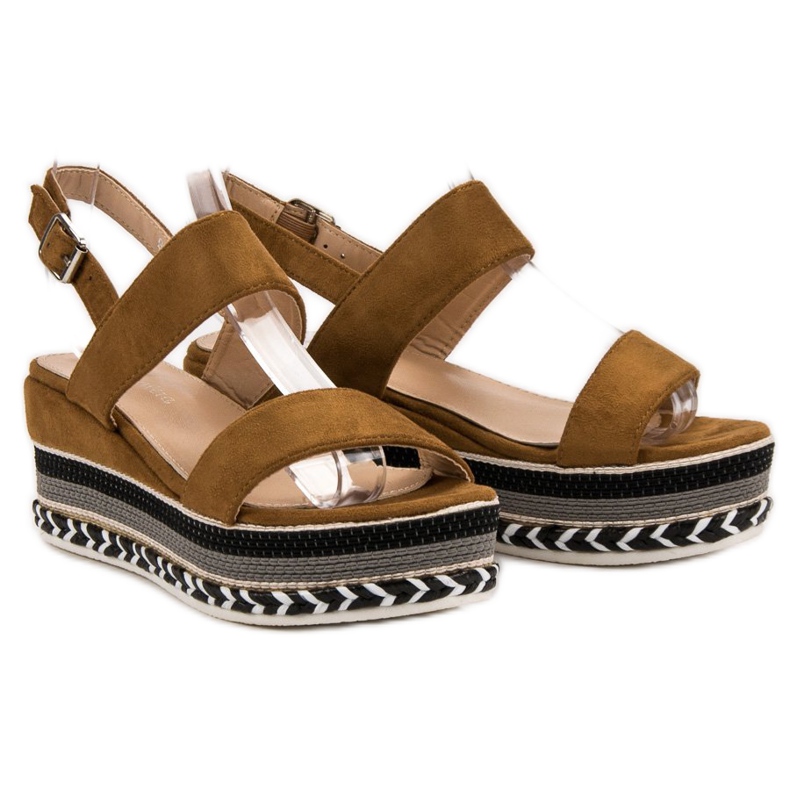Primavera Boho Wedge Sandaalit ruskea 1
