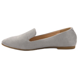 Lily Shoes Suede Lords harmaa 5
