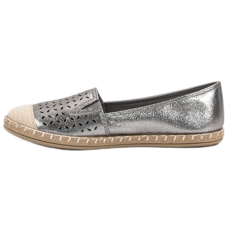 New Tlck Kimaltelevat espadrillit harmaa 2