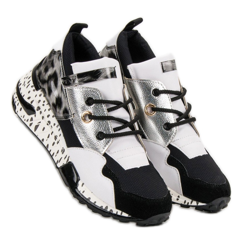 Muodikkaat VICES -lenkkarit valkoinen monivärinen 1