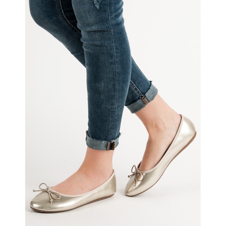 Renda Ballerina jousella keltainen 1