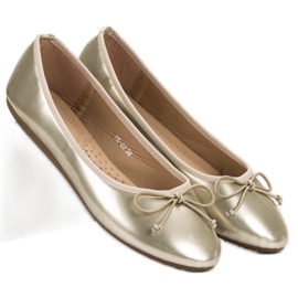 Renda Ballerina jousella keltainen 2