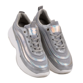 SHELOVET Tennarit alustalla harmaa 1