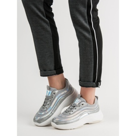 SHELOVET Tennarit alustalla harmaa 2