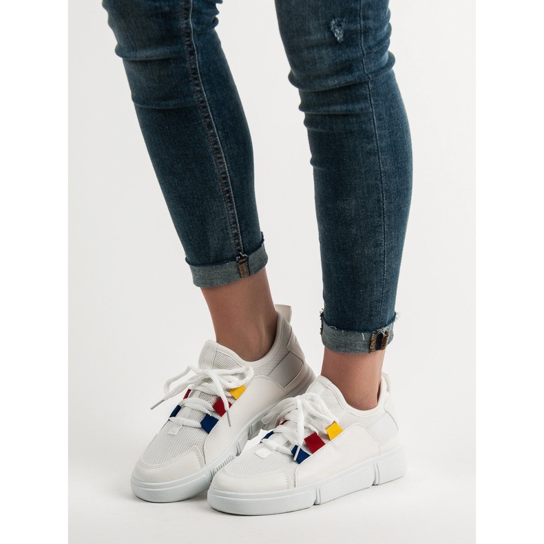 Renda Liukastettavat urheilukengät valkoinen 2