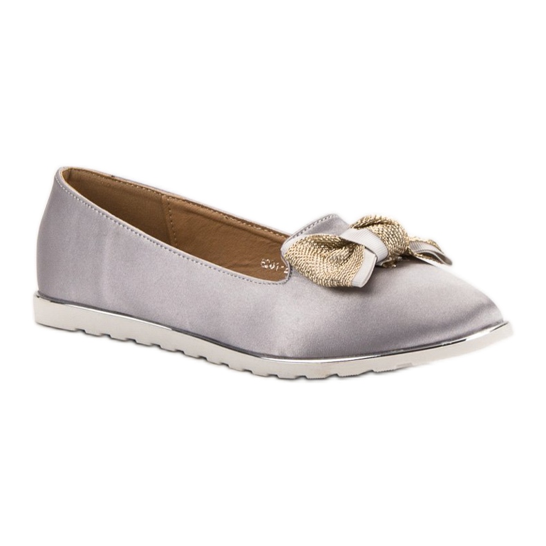 SHELOVET Satin Herrat harmaa 1