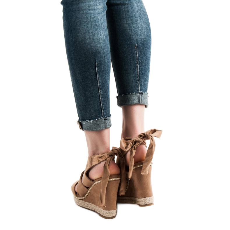 Anesia Paris Wedge sandaalit ruskea 1