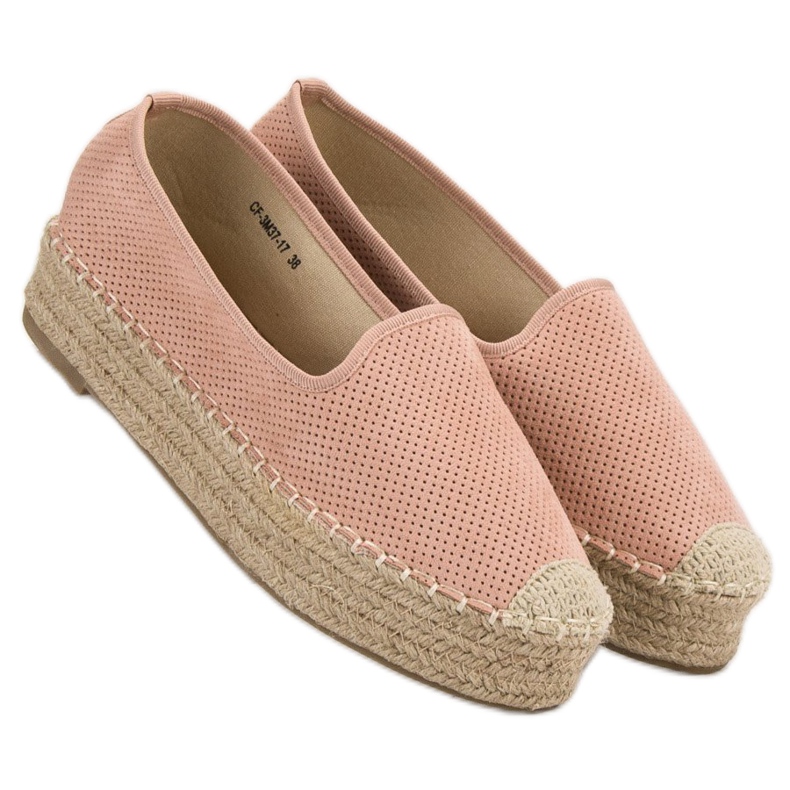 Best Shoes Lordsy alustalla vaaleanpunainen 1