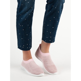 SHELOVET Tekstiiliset urheilujalkineet vaaleanpunainen 2