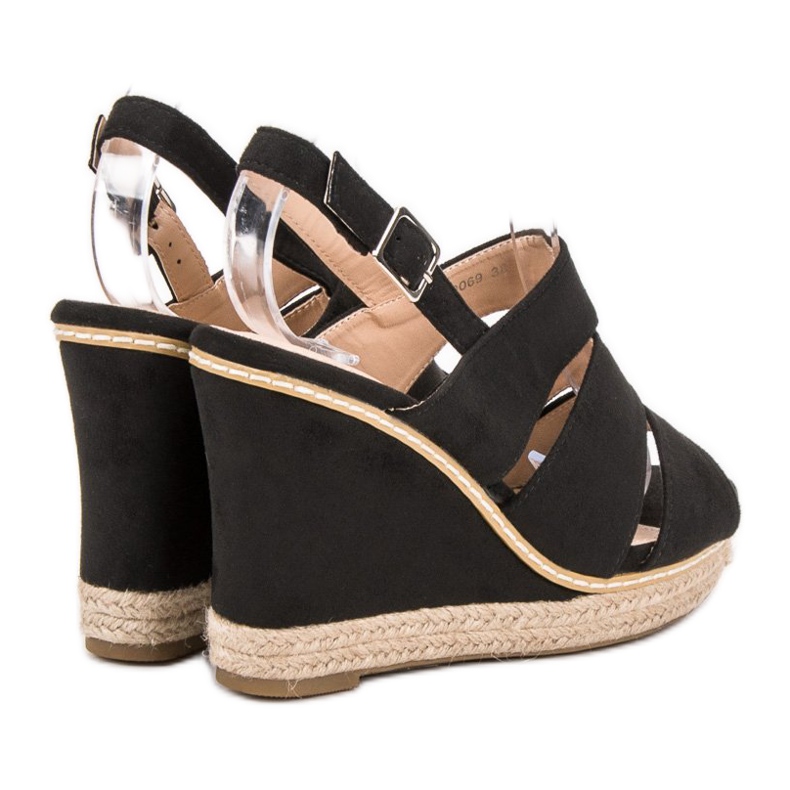 Primavera Mustat sandaalit 1