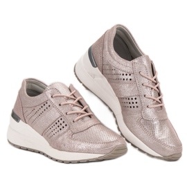 Nahkakengät VINCEZA vaaleanpunainen 2