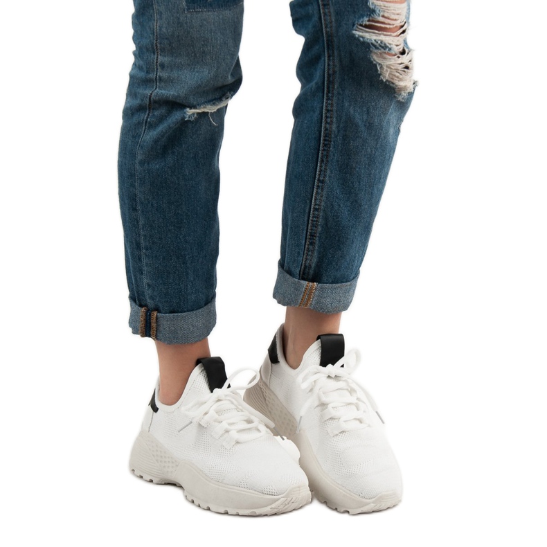 VICES -tekstiiliset urheilukengät valkoinen 1