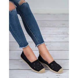 VICES Suede Espadrilles musta 2