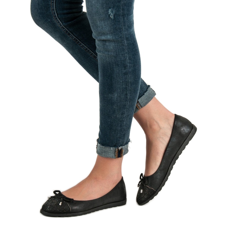 SHELOVET Rento ballerinat musta 1