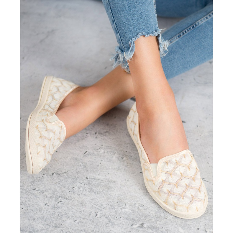 Beige Slip On VICES Tennarit 2